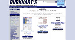 Desktop Screenshot of burkhartsbanksupply.com